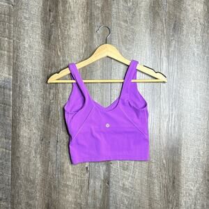 lululemon Purple Align Tank Top Size 2
